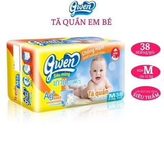 Tã quần Gwen size M 38 miếng 1 gói