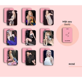 9 card bo góc blackpink back stage - rosé jennie lisa jisoo