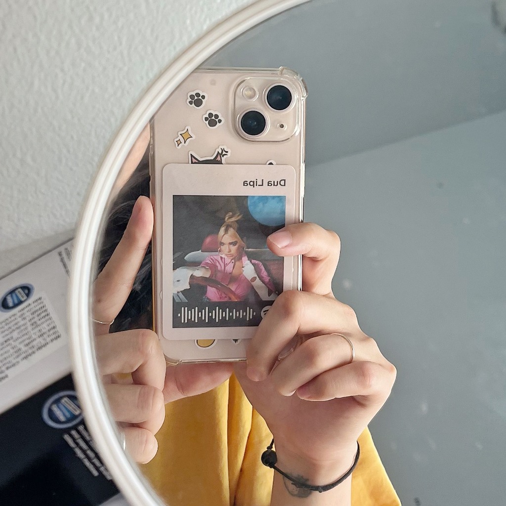 Thẻ poscard spotify  in hình nghệ sĩ trang trí ốp điện thoại, decor 6x8,5 cm