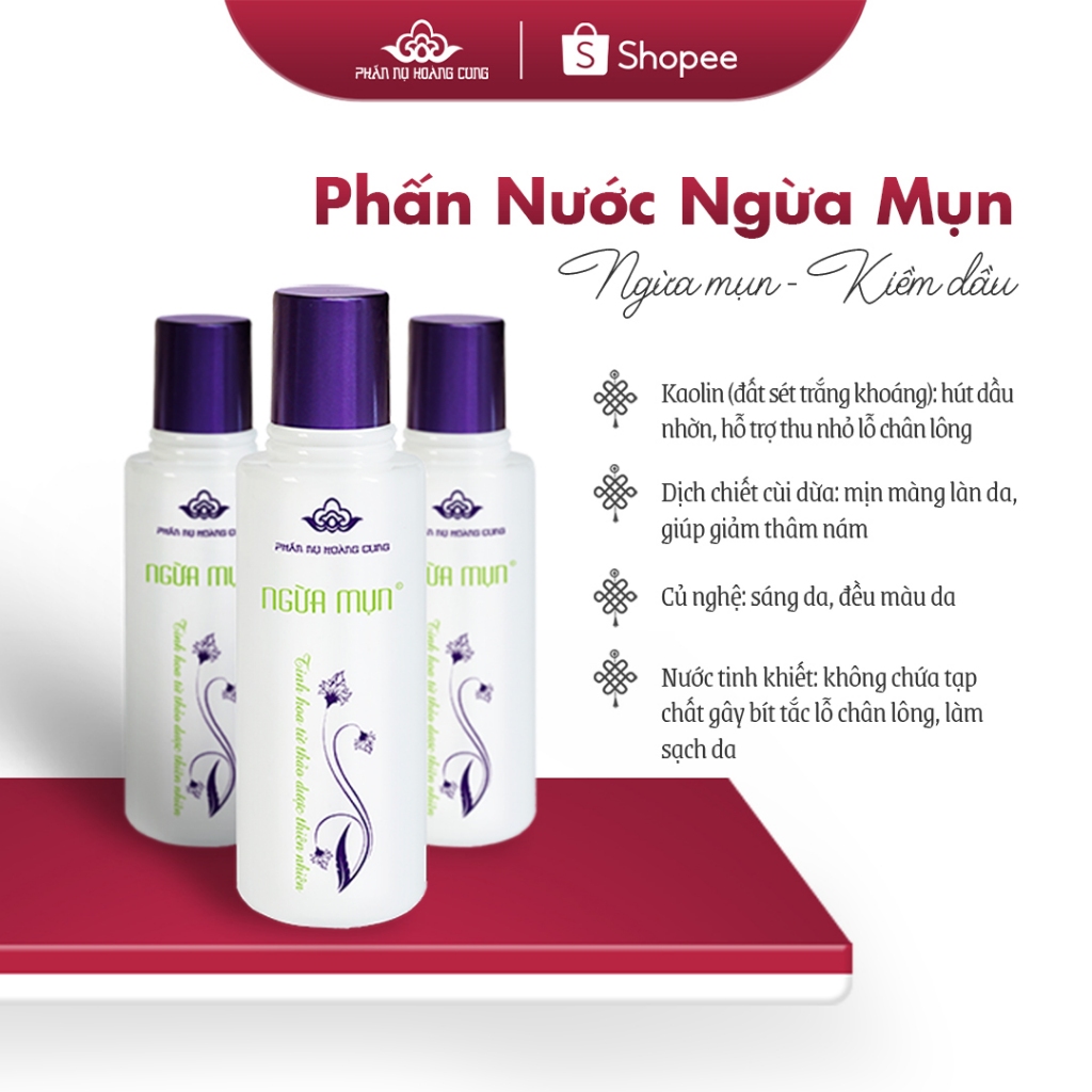 Mặt Nạ Dành Cho Da Mụn Phấn Nụ Hoàng Cung Dung Tích 120ml