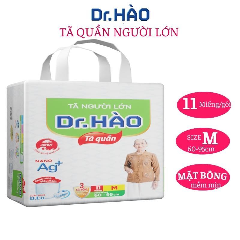 Tã quần người lớn enterone Dr.Hào size M 11 miếng