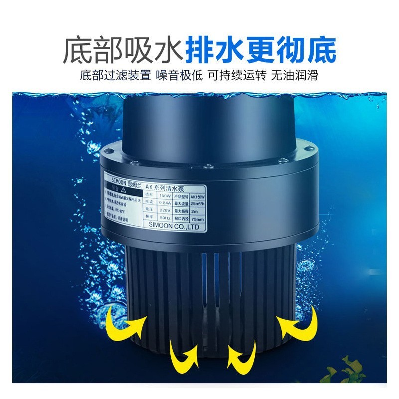 Bơm tạt , bơm thổi luồng bể cá Koi- 220v