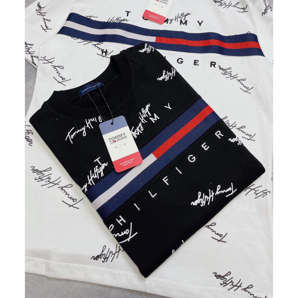 Áo Phông Tommy Chữ Kí Phiên Bản Mới Nhất 2024 Hot