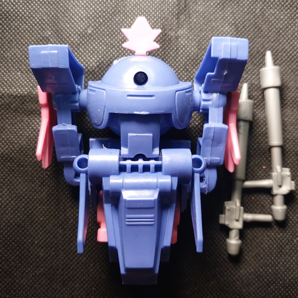 Đồ chơi Robo nho trái cây khớp động tay chân Fruity Robot Xanh tim 2011 5-13