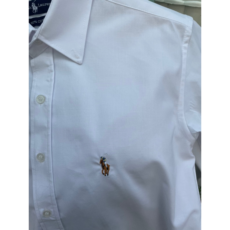 ÁO SƠMI NAM,NỮ VẢI OXFORD 100% COTTON, TAY DÀI, DÁNG PHONG CÁCH CHÂU ÂU, MÀU TRẮNG