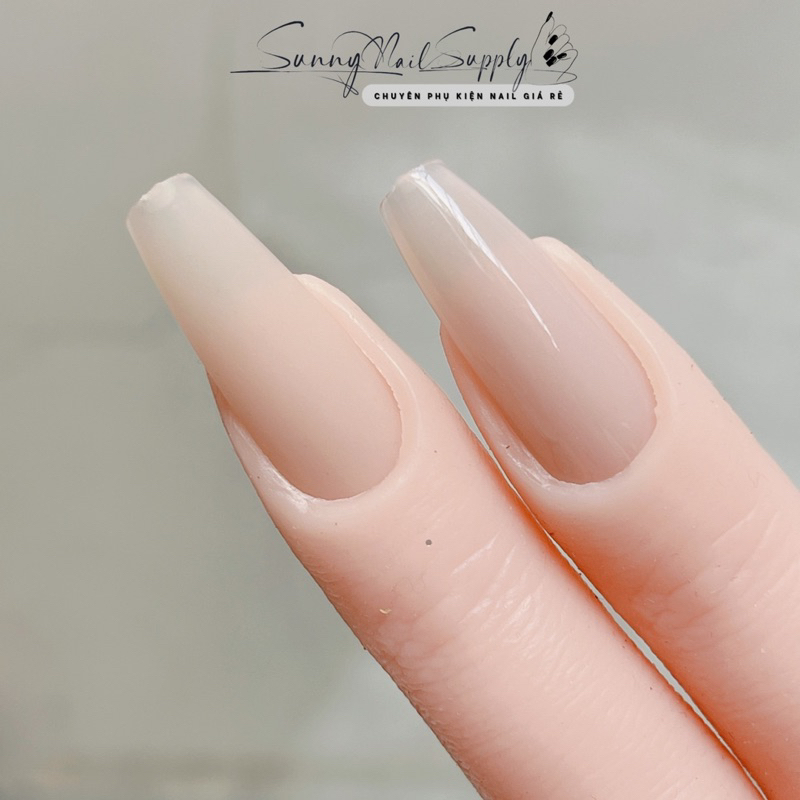 Sơn gel màu Thạch Nude da siêu hot XEIYAJI chai 15ml chất sơn đậm đặc đầu cọ bo tròn ôm móng