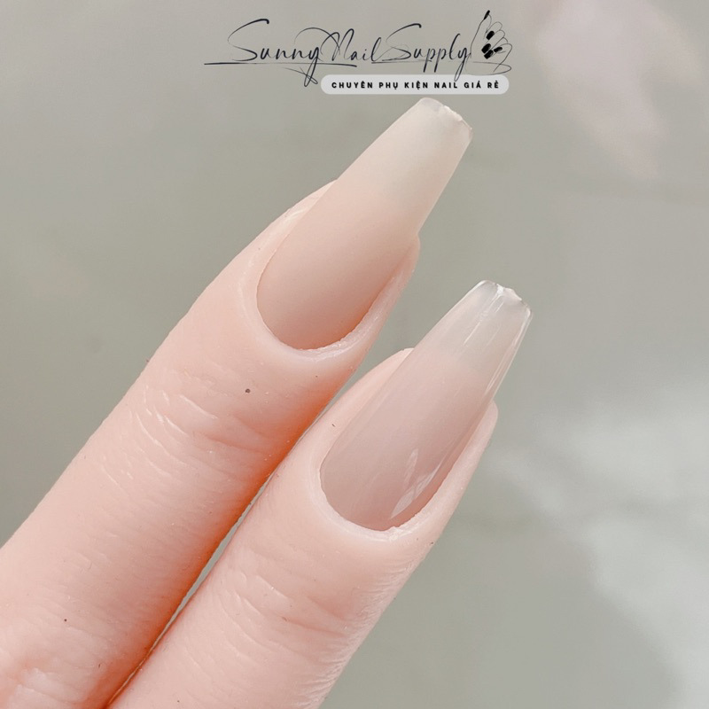 Sơn gel màu Thạch Nude da siêu hot XEIYAJI chai 15ml chất sơn đậm đặc đầu cọ bo tròn ôm móng
