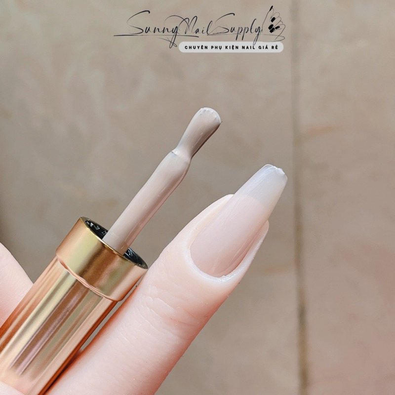 Sơn gel màu Thạch Nude da siêu hot XEIYAJI chai 15ml chất sơn đậm đặc đầu cọ bo tròn ôm móng