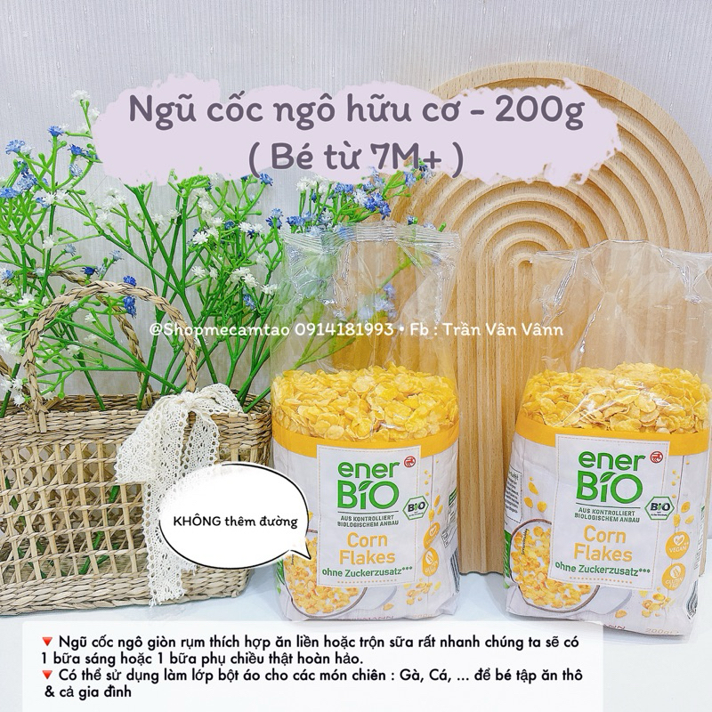(Date: 12/2024) Ngũ cốc ngô hữu cơ Bio - 200g