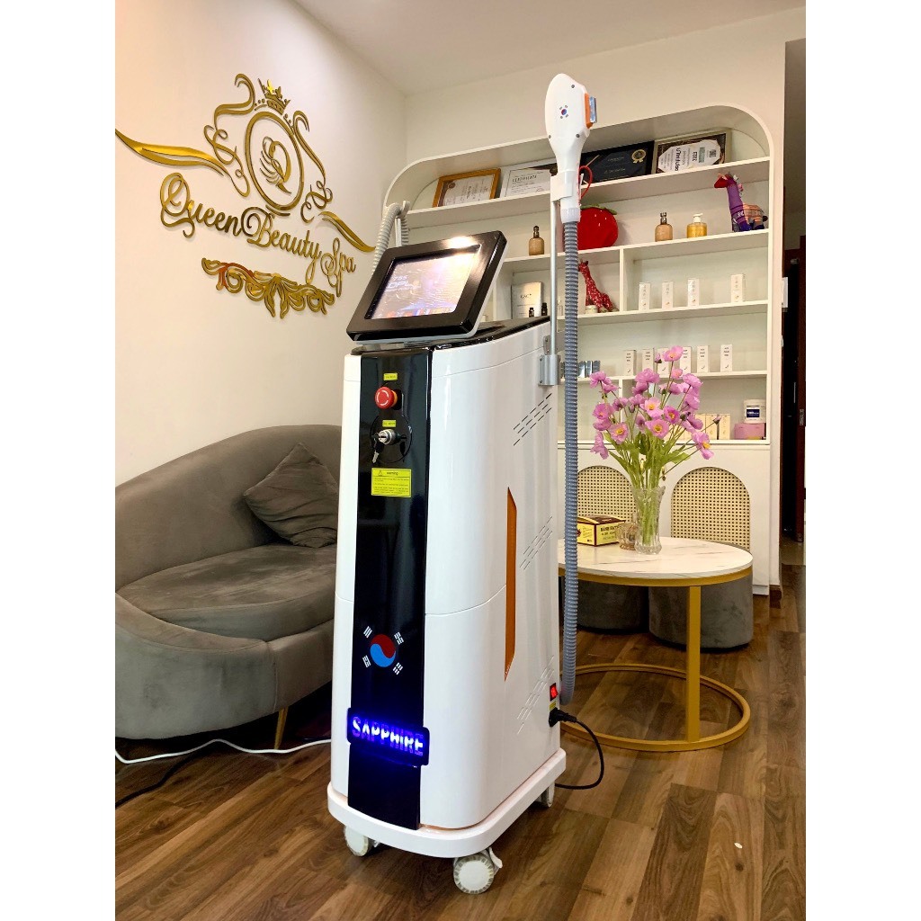 MÁY TRIỆT LÔNG & LASER 2IN1 SHAPHIRE 2023 Bảo Hành 18 Tháng