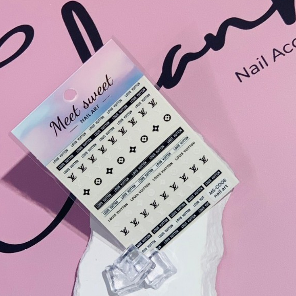 STICKER, STICK DÁN MÓNG SIÊU XINH, HÌNH DÁN MÓNG TAY