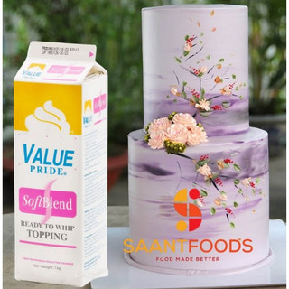 Kem Trang Trí Bánh Topping Value Softblend 900ml (chỉ giao hỏa tốc trong Tp.HCM)