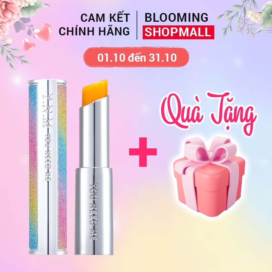 Son Dưỡng Mềm Môi, Hết Thâm, Đổi Màu YNM Rainbow Honey Lip 3g