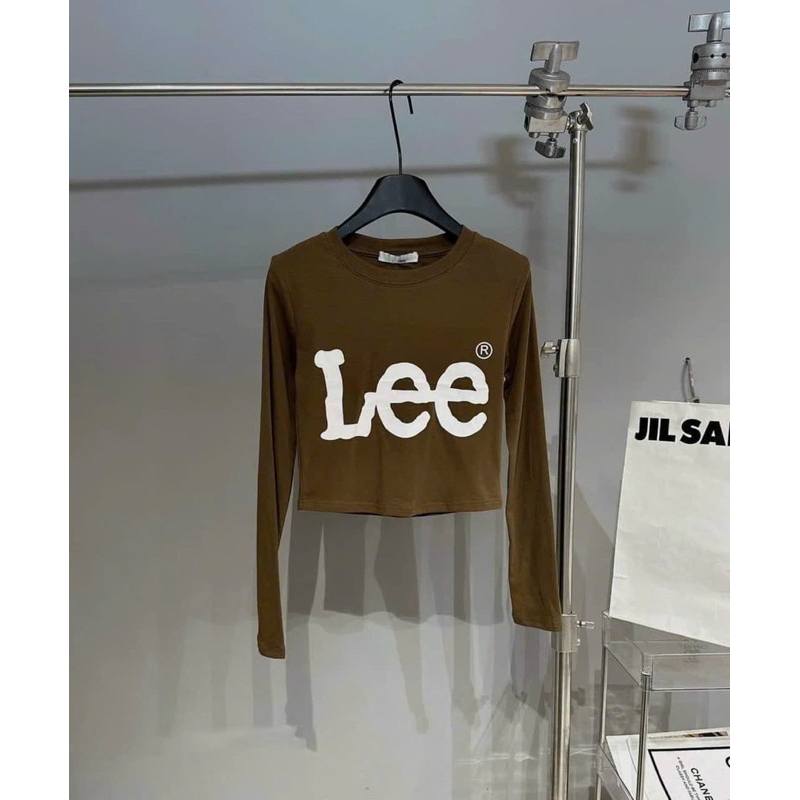 ÁO THUN TĂM LEE CỔ TRÒN TAY DÀI FROM BASIC MS11235