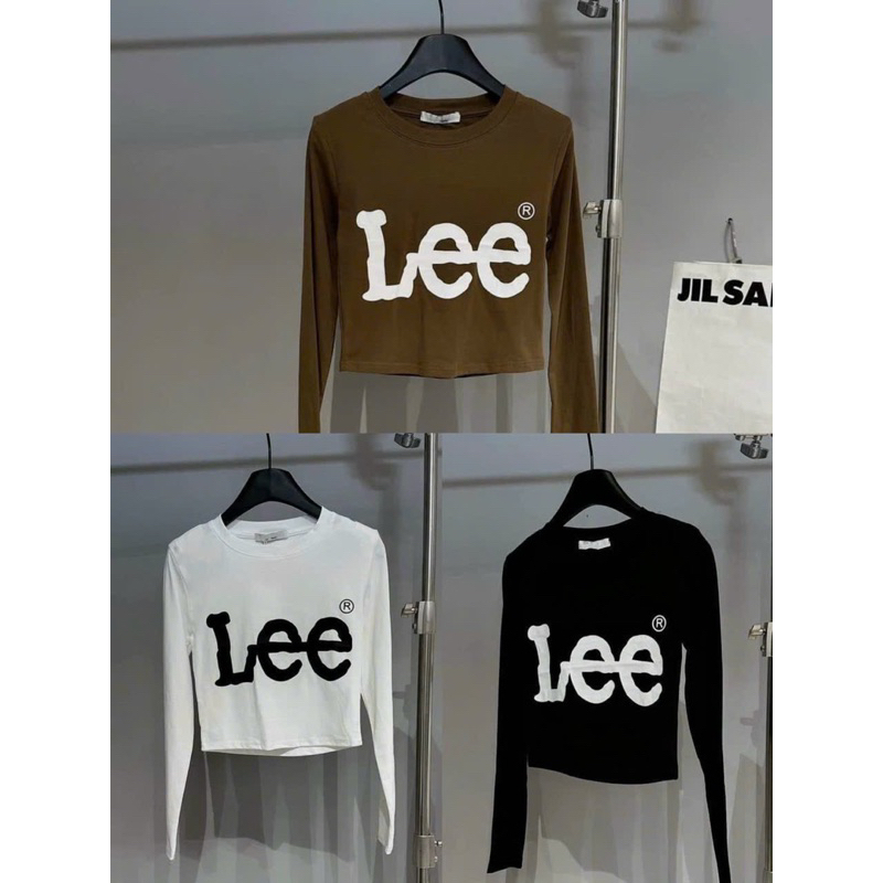 ÁO THUN TĂM LEE CỔ TRÒN TAY DÀI FROM BASIC MS11235