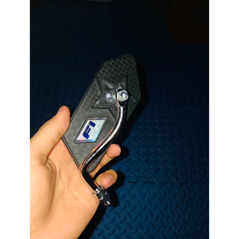 Gương 5 cạnh Đen Fi Kính Trắng Gắn Xe Máy