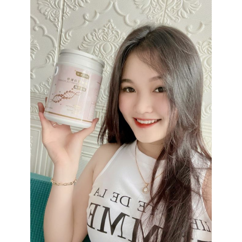 Collagen Peptide Elastin Hông Kong Thủy Phân Cao Cấp 16200mg Peptide + 1000mg Elastin - Trắng Da, Cấp Ẩm, Chống Lão Hóa