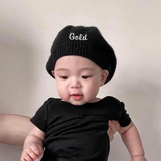 Mũ nồi len thêu tên cho bé trai và bé gái