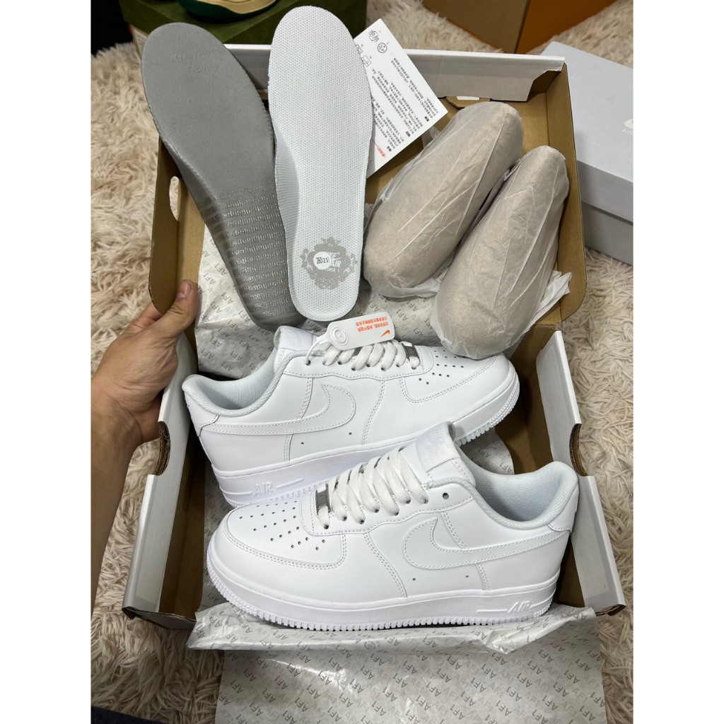 Giày af1 trắng nam nữ ful box