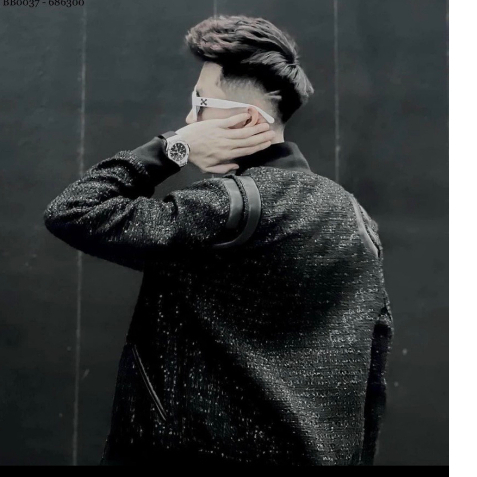 Áo Bomber Nam Teddy Kim Tuyến Kim Sa 125 Lấp Lánh Thời Trang Nam Chất Liệu Dạ