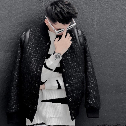 Áo Bomber Nam Teddy Kim Tuyến Kim Sa 125 Lấp Lánh Thời Trang Nam Chất Liệu Dạ