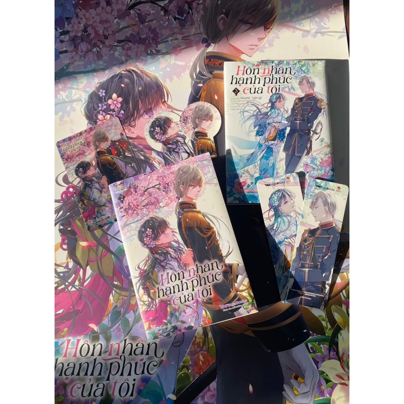 COMBO HÔN NHÂN HẠNH PHÚC CỦA TÔI  2 + MANGA 3