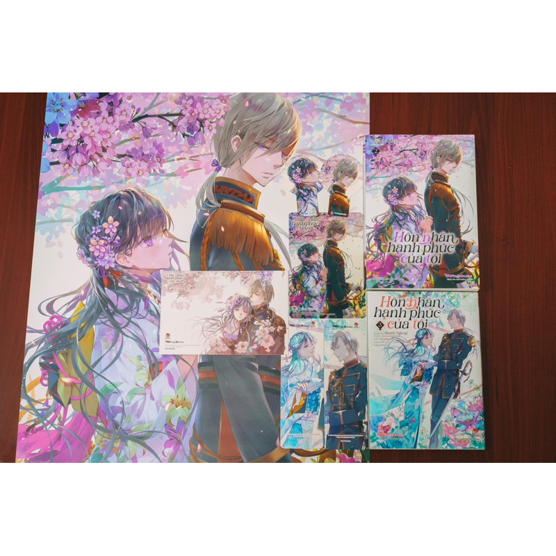 COMBO HÔN NHÂN HẠNH PHÚC CỦA TÔI  2 + MANGA 3