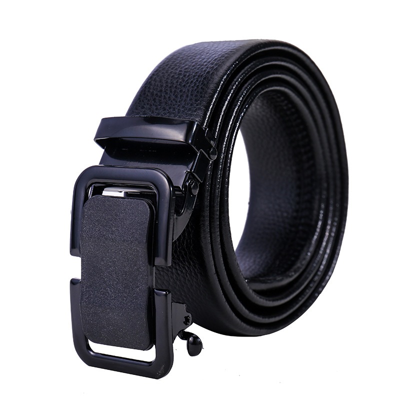 Thắt lưng nam Classic da cao cấp khoá cài kim loại tự động sang trọng TL63