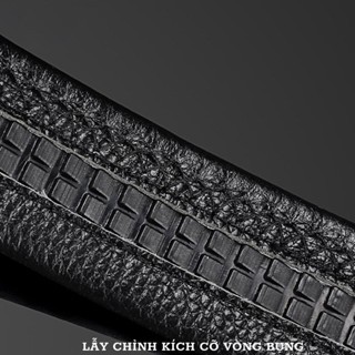 Thắt lưng nam Classic da cao cấp khoá cài kim loại tự động sang trọng TL63