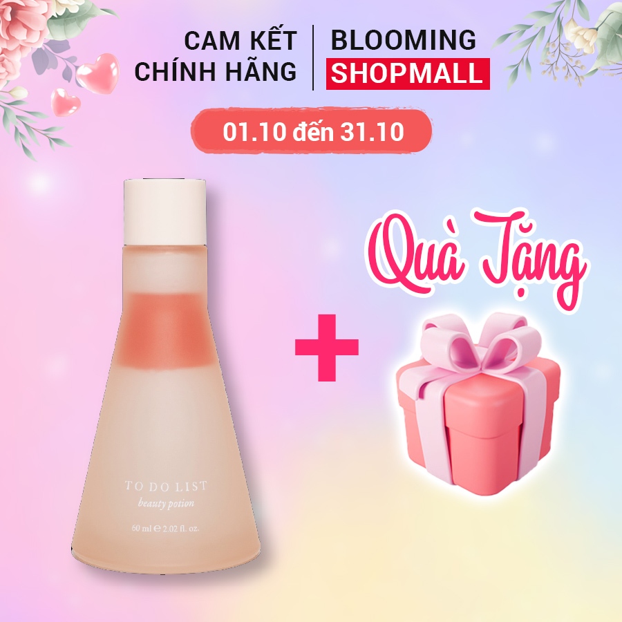 Tinh chất dưỡng da cao cấp dạng dầu To Do List Beauty Potion 60ml