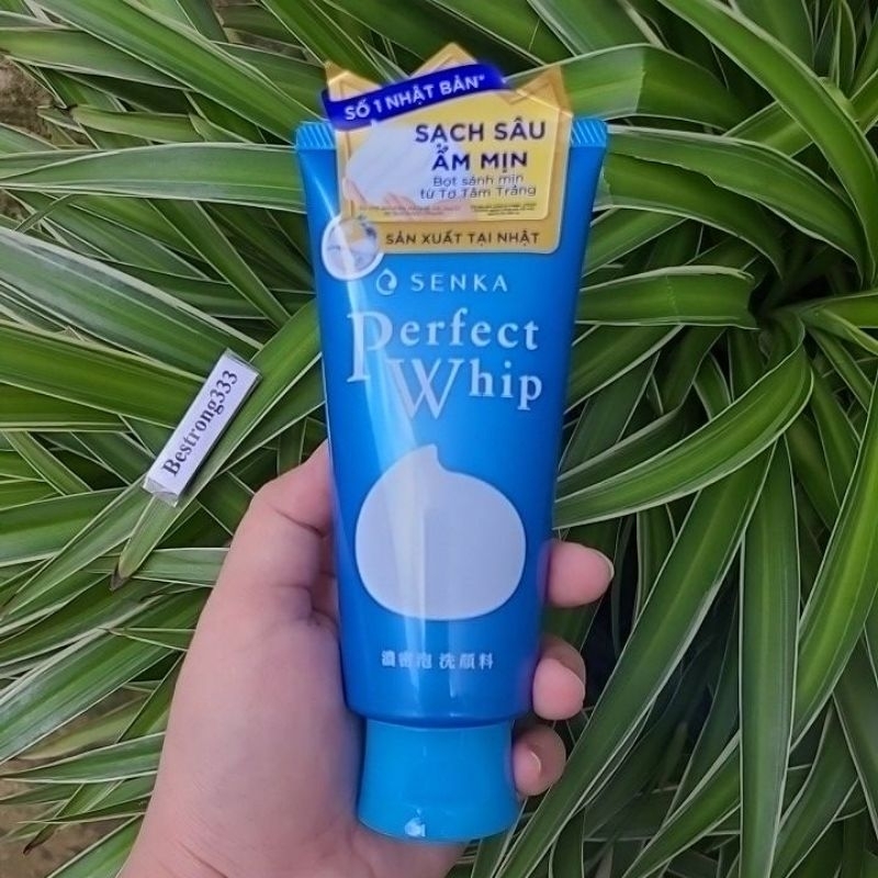 [HSD11/2024] Sữa Rửa Mặt Tạo Bọt Senka Perfect Whip 120g