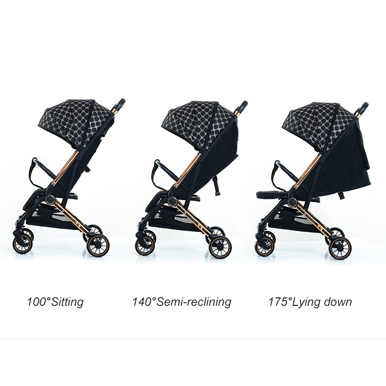 Xe đẩy du lịch gấp gọn cho bé BABY F188 từ sơ sinh đến 3 tuổi siêu gọn và nhẹ chỉ 5,7kg, thích hợp đi máy bay, siêu thị