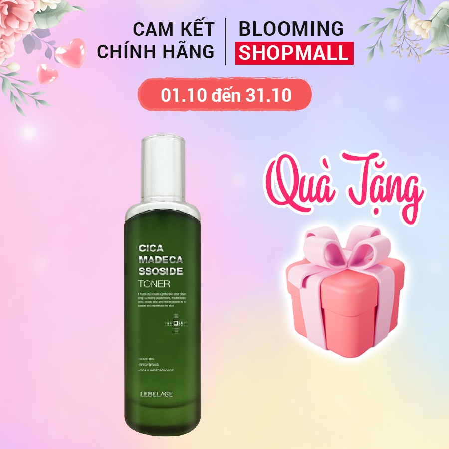 Sữa dưỡng da cấp ẩm giảm mụn chăm sóc da Lebelage Cica Madecassoside Emulsion 120ml