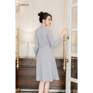 Đầm xòe thắt nơ CIRRUS 231630