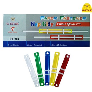Nẹp Acco giấy: Bằng nhựa hoặc sắt