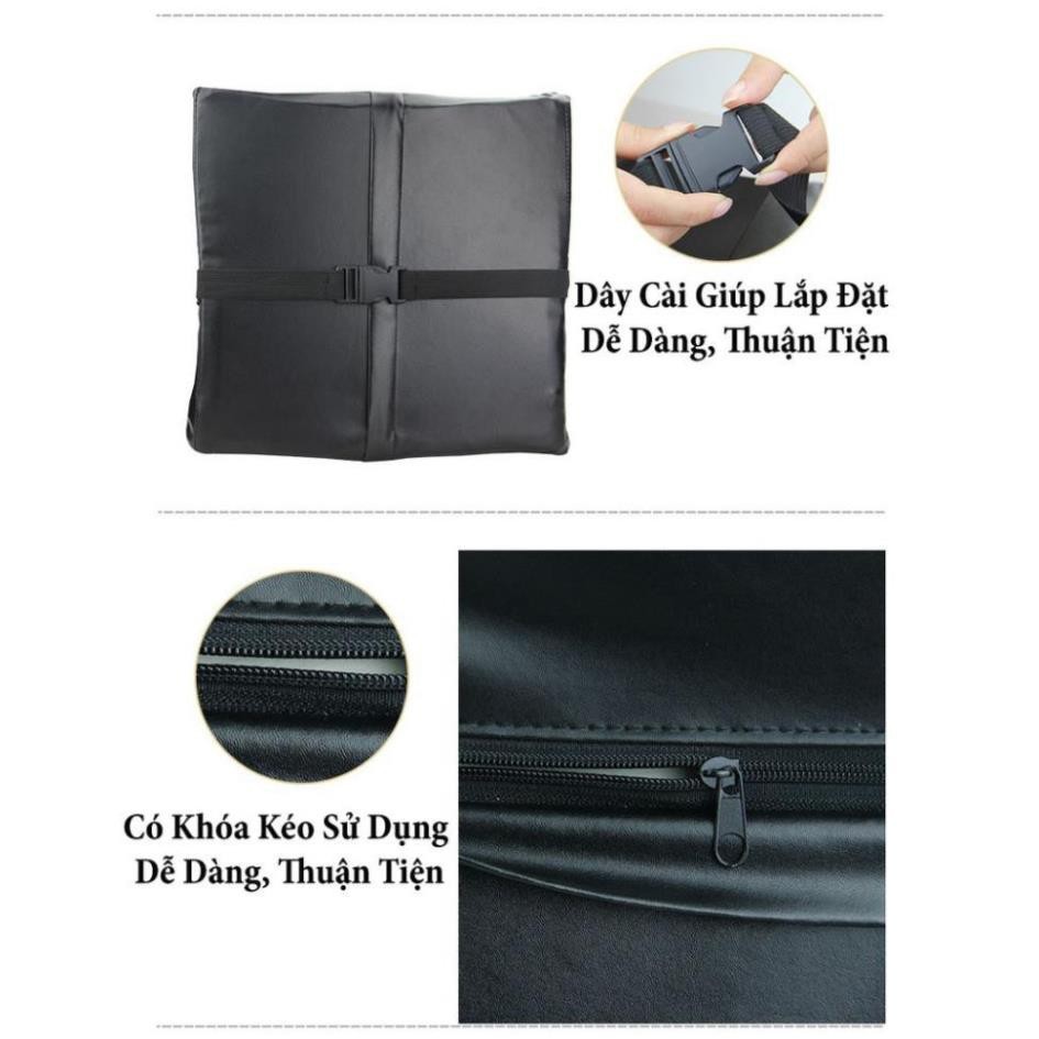 Đệm lưng massage trên ghế oto 12V - Đệm lưng massage trên ghế xe hơi