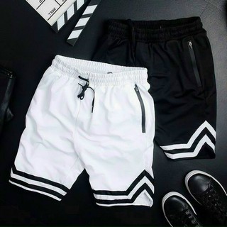 ❤️ VẢI NHẬP CHUẨN ❤️ Quần Short Thiết Kế POLI 2V KHÓA TÚI Màu Trơn Dáng Rộng ống suông Thoải Mái bigsize THUN THÁI S0