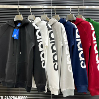 Áo Khoác Hoodie Zip Nam Nữ Das Nỉ Bông In Chữ Viền Tay Logo Cỏ Ba Lá Mũ Dày Dặn Hàng Siêu Cấp Cho Các Boy Phố Mặc Đông