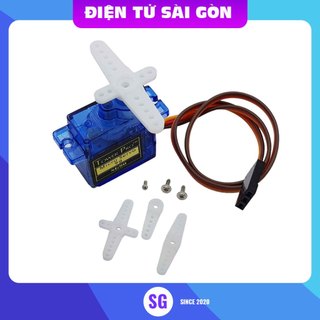 Động cơ servo SG90 Tower Pro tùy chọn góc quay 180 độ, 360 độ