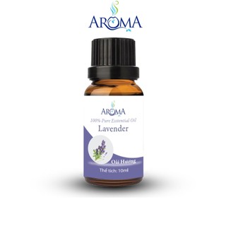Tinh dầu Oải Hương Aroma Lavender 10ml nguyên chất từ thiên nhiên, Tinh dầu xông phòng, thơm phòng, ngủ ngon, thư giãn
