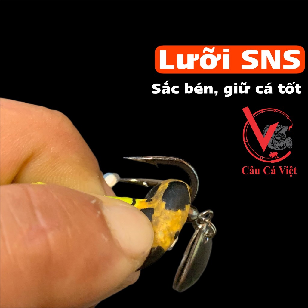 Nhái hơi CHUỘT SÓC mini, hàng Thái Lan. Pikook mini 3,5cm. caucaviet