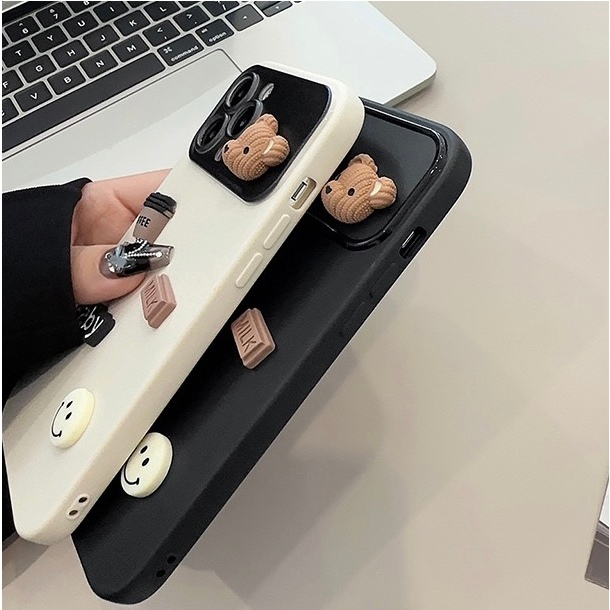 SẴN CHO IPHONE 15 - Ốp lưng cho iphone, ốp hình nổi siêu cute