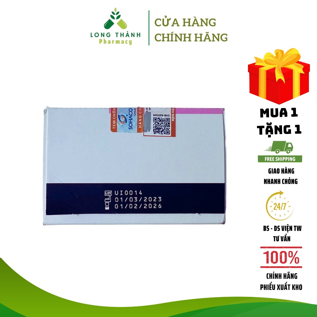 Nước muối sinh lý Pháp Gifrer Fysoline hồng - Vệ sinh mắt, mũi, răng miệng cho bé