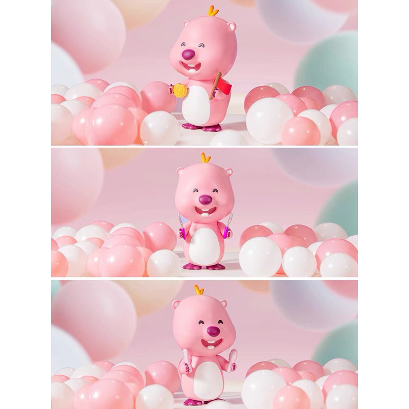 Bình nước / Hộp đựng bắp Loopy phim Pororo đáng yêu , dễ thương