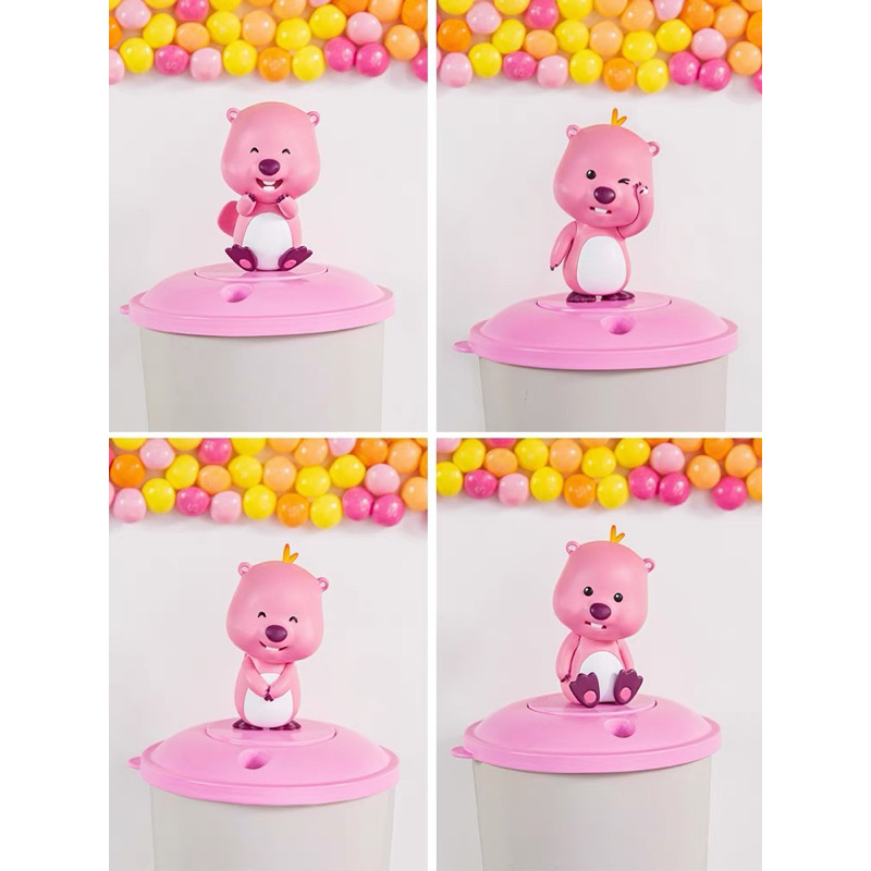 Bình nước / Hộp đựng bắp Loopy phim Pororo đáng yêu , dễ thương