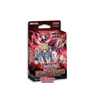 Bộ Bài Cơ Bản YugiOh! Structure Deck: The Crimson King - Chính Hãng Konami - Nhập Khẩu Châu Âu