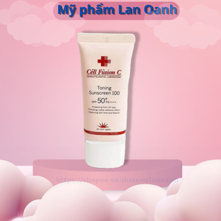 Kem Chống Nắng Cell Fusion Sunscreen Nâng Tone vỏ hồng 50ml Hàn Quốc