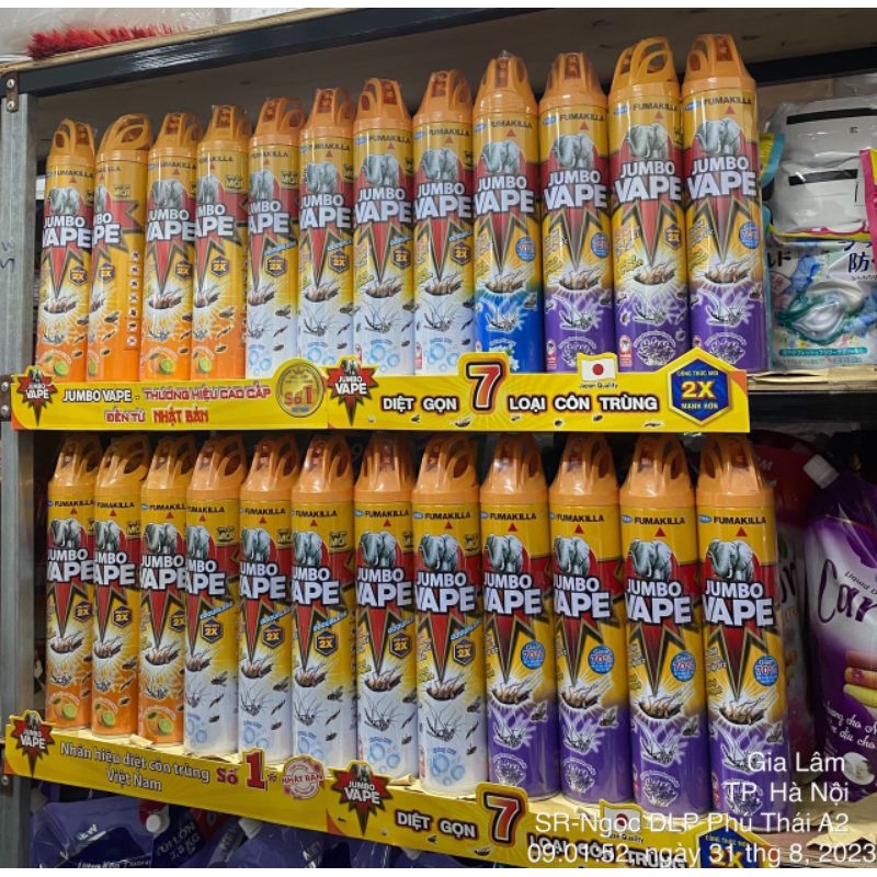 Bình Xịt Côn Trùng Jumbo chai lớn