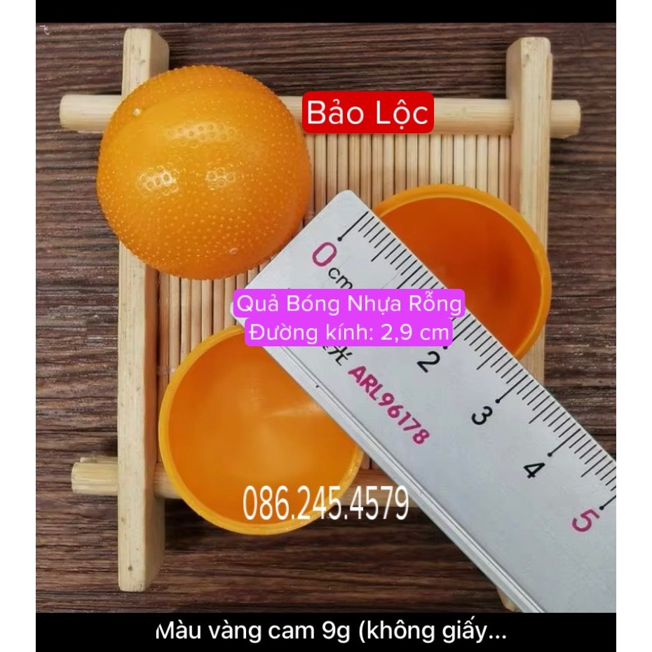 Vỏ Viên Hoàn Đường Kính 2,6Cm và 2,9Cm - Mở Đôi Được