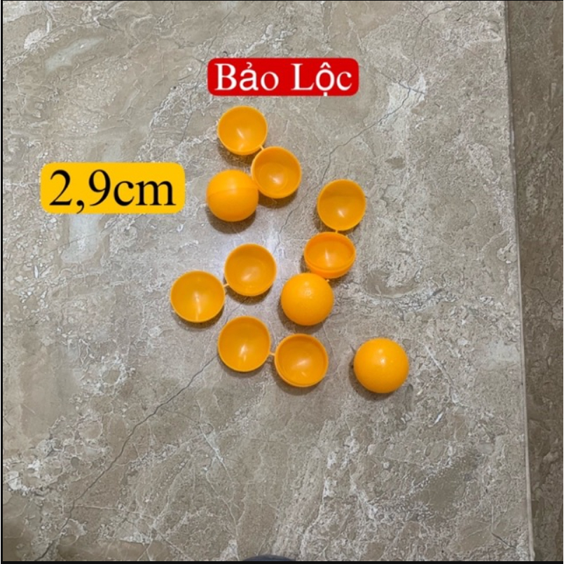 Vỏ Viên Hoàn Đường Kính 2,6Cm và 2,9Cm - Mở Đôi Được